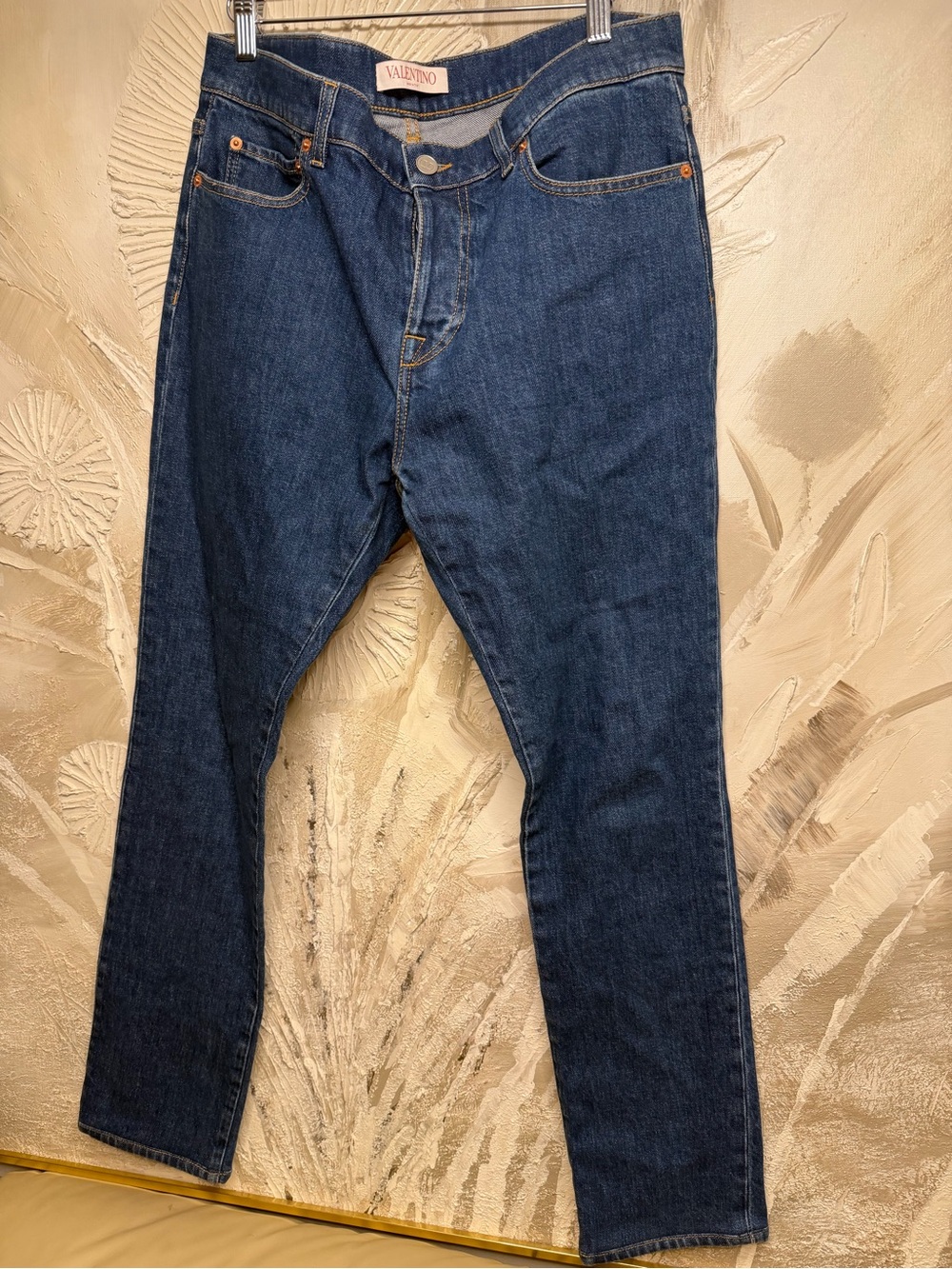 Valentino 2023 Blue Washed Denim Like New 32 Waist